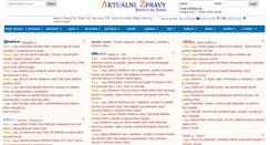 Desktop Screenshot of aktualnizpravy.cz
